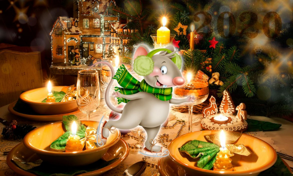 Новогодний стол в год Крысы 2020: что должно быть на столе, что нельзя готовить